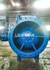DN800 تنظیم جریان دریچه پلنگر 6.3-0.1 MPA بدون حفاری / سر و صدا