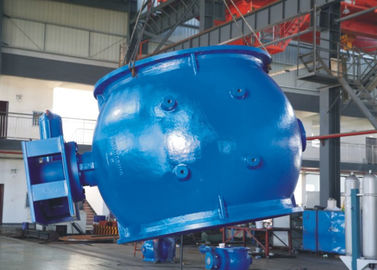 AWWA DN2000 لچک دار آهن آبی والو بال منحرف برای فاضلاب / آب / سیستم آب دریا
