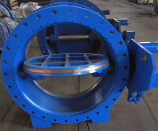 AWWA DN1000 Worm Gear Excentric Butterfly Valve / شیر پروانه صنعتی